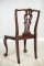 Two Chairs from the Early 20th Century in the Chippendale Type