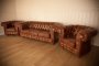 Komplet Chesterfield z II poł. XX wieku