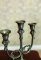 Pair of Tin Candlesticks