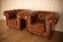 Komplet Chesterfield z II poł. XX wieku