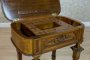 Mahogany Eclectic Sewing Table