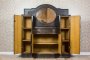 Oaken Art Nouveau Cupboard, Circa 1900