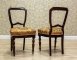 Cztery mahoniowe krzesła z 1930 roku