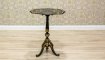 Unique, Folding Small Table in the Papier-Mâché Technique, Circa 1850
