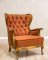 Stylish Wingback Armchair in the Louis Style, Circa the 2nd Half of the 20th c.