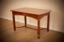 Unique Small Table with Intarsias, Circa 1930