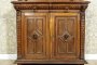 Cupboard with Stained Glass, Circa 1910