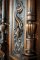 Representative, Richly Carved Cupboard