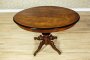 19th-century Oval Table in a Beautiful French Polish