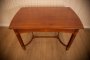 Unique Small Table with Intarsias, Circa 1930