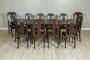 Oaken Art Nouveau Dining Room Set