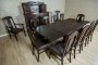 Oaken Art Nouveau Dining Room Set