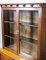 Oak Display Cabinet-Bookcase