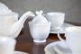 Garnitur do herbaty na 6 osób Bogucice - Perla White