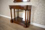 20th-Century Biedermeier Set of Console Table and Mirror