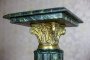 Pair of Marble Empire Pedestals