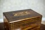 19th-Century Liqueur Set with a Storage Box