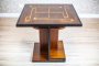 Signed Art Deco Poker Table