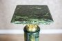 Pair of Marble Empire Pedestals