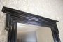20th-Century Mirror in Dark Pine Frame