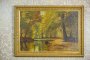 Autumnal Landscape, an Oil Painting Signed by  A. Johansen