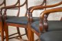 Set of Biedermeier Mahogany Armchairs