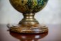 19th-Century Lamp with the Motif of the Planet