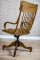 Wooen Swivel Desk Chair