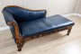 Prewar Leather Chaise Longue