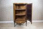 20th-Century Intarsiated Corner Cabinet