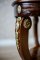 Decorative Side Table with Brass Appliqués