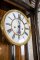 Wall Clock from the Late 19th Century in Walnut Case