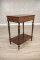 French Louis XVI Mahogany & Walnut Marquetry Side Table from the Early 20th Century