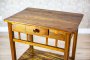 Pine Side Table from the Interwar Period