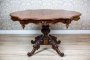 19th-Century Oval Mahogany Table