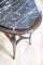 Oval Table with Marble Top