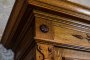 Neo-Renaissance Vitrine-Bookcase
