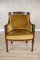 Upholstered Art Deco Mahogany Armchair from the Early 20th Century