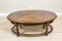 Oval, Intarsiated Sofa Table