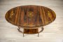 Inlaid Rosewood Tea Table From the 19th Century