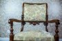 Upholstered Biedermeier Armchair