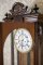 Wall Clock from the Late 19th Century in Walnut Case