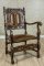 Carved Armchair-Throne, Circa 1940