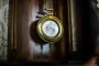 Wall Clock with Carvings