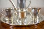 Metal Coffee Set with Tray