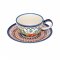 Lotus Flower Cup with Saucer