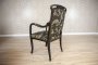 Decorative Art Nouveau Oak Armchair from the 20th Century