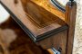 19th-Century Rosewood Cabinet with Intarsias