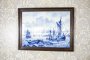 Dutch Landscape Made of Ceramic Tiles – Faience from Delft