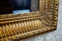 Mirror in a Rectangular, Gold Frame